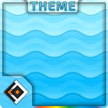 Calm waves Xperia™ theme