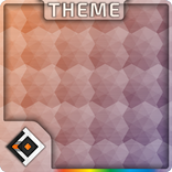 Polygonal Xperia™ theme