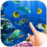 Aquarium Magic Touch Live Wall