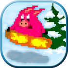 Skiing Pig icon