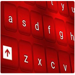 Red Glow Keyboard Free