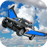Flying Police Car Free Ride 3D