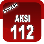 Stiker Aksi 112