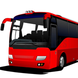 Parking bus de vitesse 3D