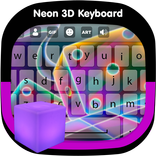 Neon 3D Keyboard