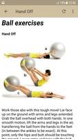 Ball exercices 2018 screenshot 7