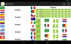 برنامه‌نما World Cup 2014 عکس از صفحه