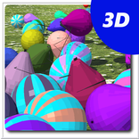 流行气球和球3D  - 儿童