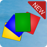 Green & Blue Handball Card (wi