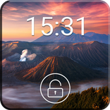 Volcanic - Z Lock Screen Theme