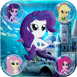 Little pony mermaid RUN