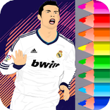 Ronaldo Coloring game