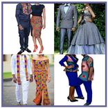 Moda africana delle coppie