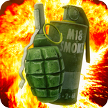قنبلة يدوية في الهاتف محاكاة
