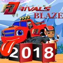 Blaze race speed car adventure Monster Fast game APK