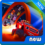 New blaze monster racing  car