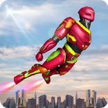 Flying Robot Superhero Rescue