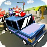 Blocky Smash Cars