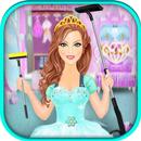 Snow Queen Room Clean Up APK