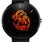 Heart Ablaze 🔥 Watch Face icon