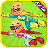 super brothers upin flying