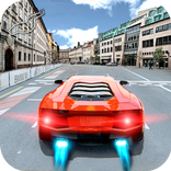 Racing in car