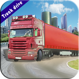 Echtes Euro-LKW-Frachtführer