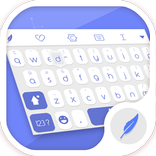 Blue&White Keyboard Theme
