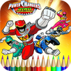 power rangers coloring APK
