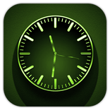 Black Clock Live Wallpaper