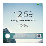Photo Slide to Unlock
