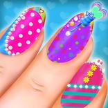 Nail Art Fashion Girls Nail Salon
