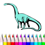 Dragon& Dinosaur Coloring Book