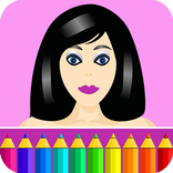 Coloring pages: Model dress up