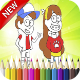 The Gravity Falls Coloring Book