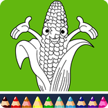 Fruits Coloring Book For Kids