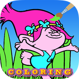 Coloring Book for troll lover