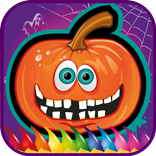 Halloween Buku Mewarnai