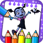coloring vampirina ballerina icon