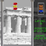Columns of color jewels