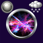 Neon Weather Clock Widget icon