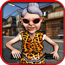 Gran-Bicycle Kid School Time APK
