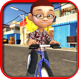 Kids Bicycle Rider:School Time