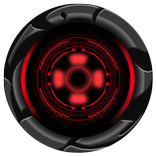Dark Red Alien Tech Theme