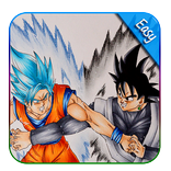 How to draw Dragon Ball Super