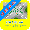 15 Đề Thi GPLX ô tô B2 APK