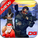 Santa Claus Hero Save Christmas