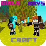 Boy Girl craft PE: Story mode