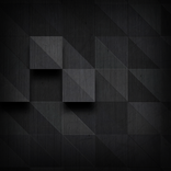 Black Pattern Atom Theme