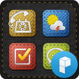 Fabric stitch Lancher Theme